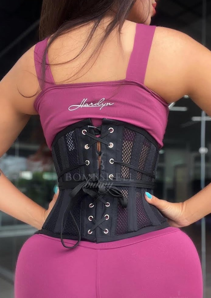 Luxx curves waist trainer corset short torso 9” size outlet XS